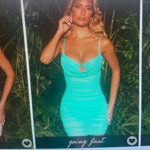 Beautiful teal dress